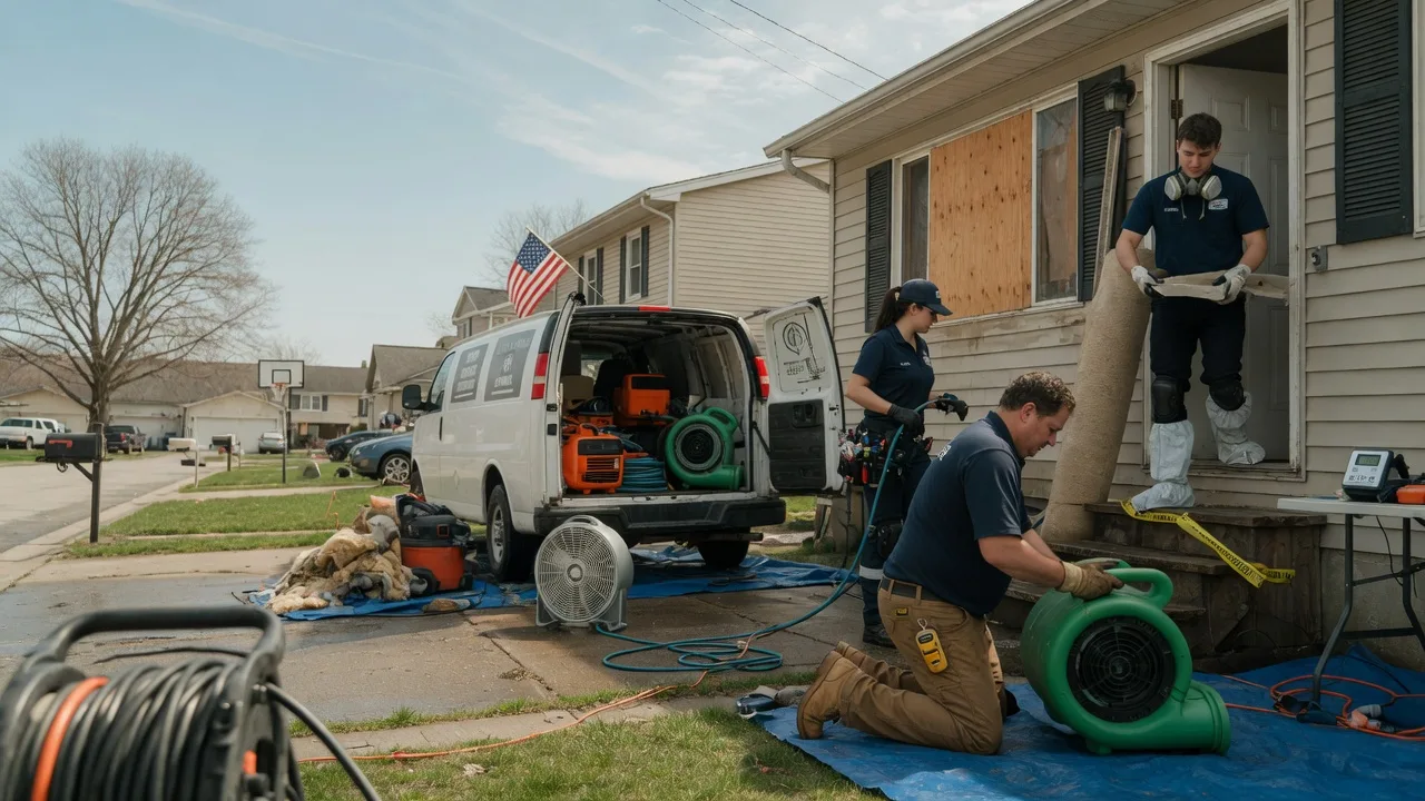Water Damage Restoration in Oswego, KS near me